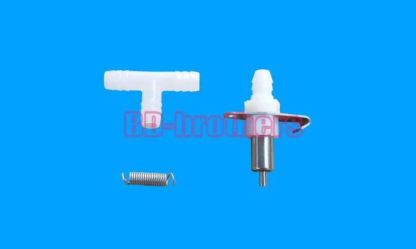 Abbeveratoio per conigli in acciaio inossidabile con rame fine LA da 8 mm con molla e accoppiamento a T Abbeveratoio automatico per pollame ZZ