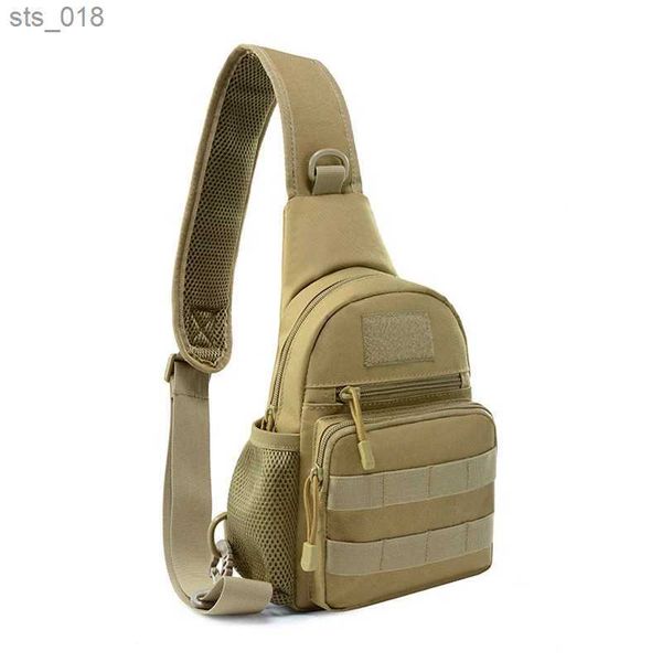 Sacos ao ar livre Pacote Tático Militar Sling Bag À Prova D 'Água Saco de Peito Ao Ar Livre com Suporte para Garrafa para Caminhadas Camping Caça Trekking TravellingH24119