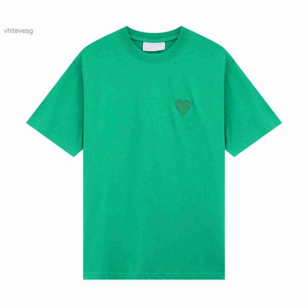 Designer T-shirt Sommer Mode Kleidung Top Frauen Männer Paar Liebe Muster Kurzarm IGM4