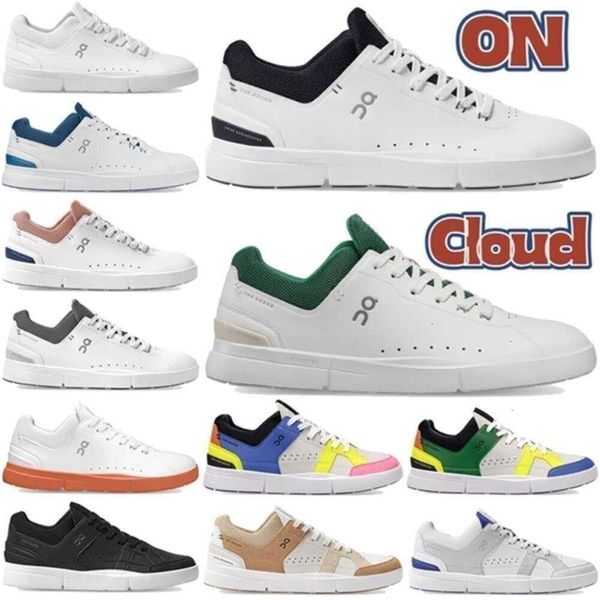 Schuhe Auf Federer The Roger Advantage Clubhouse Herren White Midnight Deep Blue Rose Pink Lime Mandel Sand Soft White Schuhe TNS