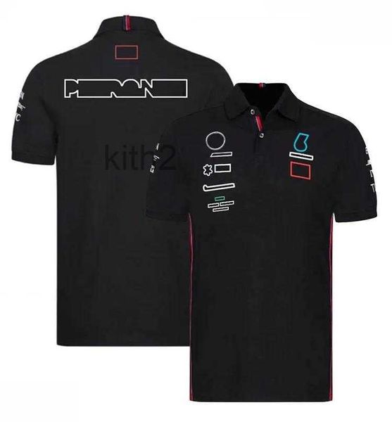 Одежда Футболки-поло команды F1 Мужские гоночные костюмы нового сезона Летние футболки для фанатов Та же самая командная форма X5TX