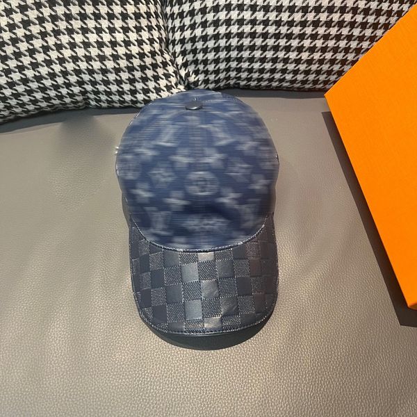 Berretto da donna piuttosto floreale lettera stampata in pelle colorata tessuto denim patchwork artista cappello da baseball casquette regolabile per sport all'aria aperta da uomo