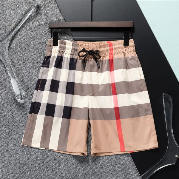 Herren-Shorts, Herren-Designer-Shorts, Badeanzug, Strandhose, Badeanzug, Herren-Designer-Karostreifen, lässige Laufshorts, Größe M-XXXL