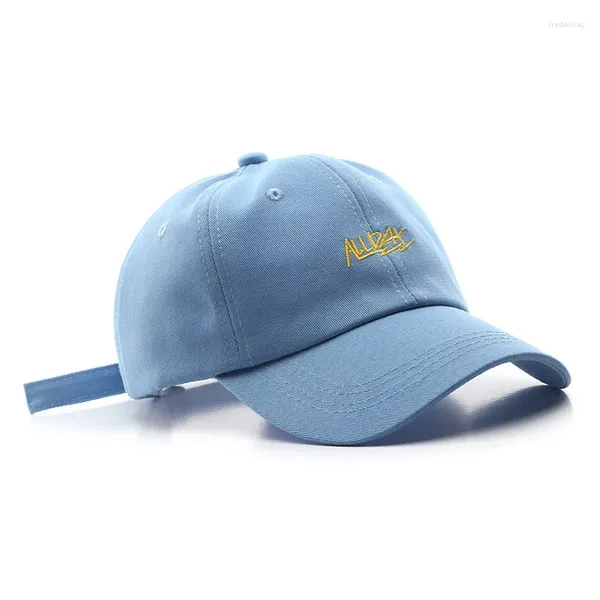 Bola bonés coreano doces cores beisebol para mulheres homens letras bordado esporte ao ar livre viseira chapéu snapback ajustável unisex