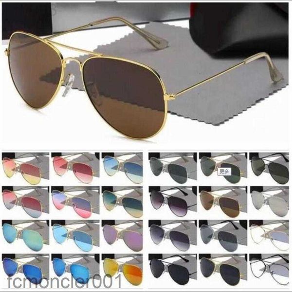 Модель G15 Высококачественные двойные дизайнерские солнцезащитные очки для мужчин и женщин, классические линзы, солнцезащитные очки, дизайн-авиатор, подходящие для модного пляжного вождения Fis Raies Vk5h