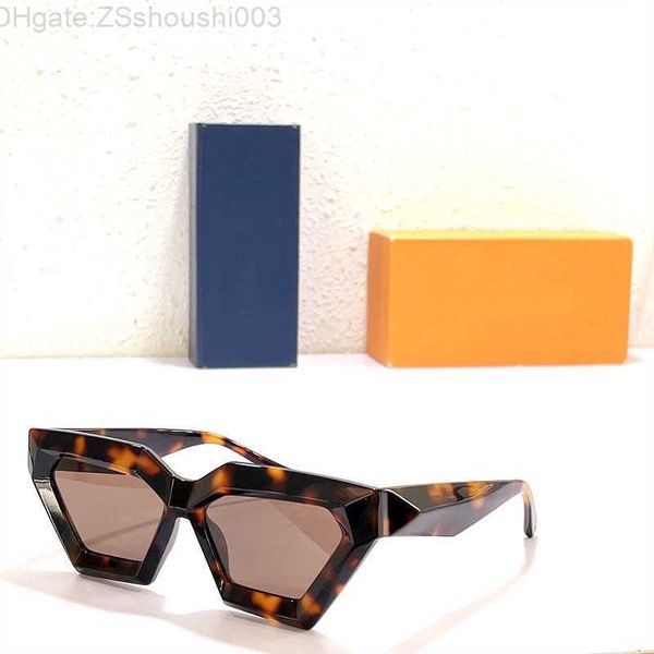 Nuovi uomini e donne di moda Z1748 moderno sistema di bellezza geometrica stile unico occhiali da sole oversize con protezione dalle radiazioni UV400 D6K8