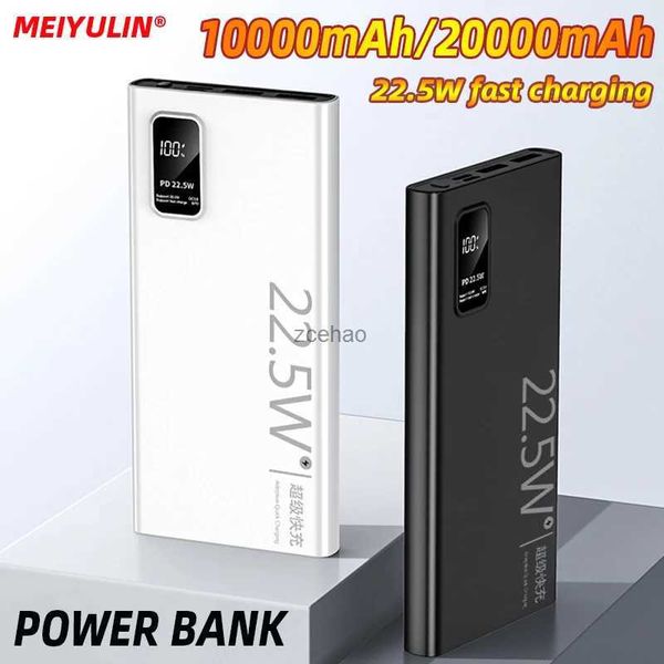 Handy-Powerbanks, 20000 mAh, tragbare Powerbank, 22,5 W, USB C, schnelles Aufladen, externer Ersatzakku, 10000 mAh, 10 W Powerbank für Samsung