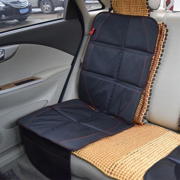 Capas de assento de carro frete grátis algodão protetor de couro de luxo tapetes almofadas para assentos proteção bebê crianças usam almofada protetora