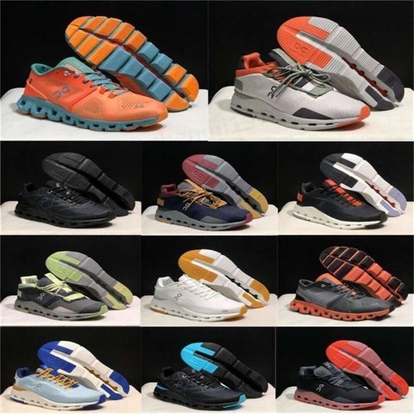 sulla scarpa On Scarpe firmate Cloudmonster X 3 uomo Sneaker Eclipse Curcuma lumos nero Frost Surf rosa sabbia avorio telaio midni