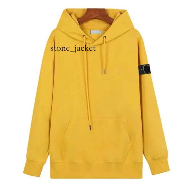 Pullover Stones Islandss Herren Designer hochwertige Cp Hoodies Long Stones Pullover Hoodie Paar Kleidung Herbst und Frühling Warm Tech White Fox Fleece Hoody 2139