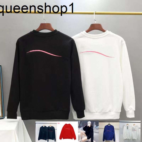 Felpe con cappuccio da uomo 24ss Designer donna Stampa Abbigliamento Pullover Hip Hop Basic Tute di alta qualità Stilista Street Coppie maglione balenciaaaa Euro Taglia Marchio di lusso