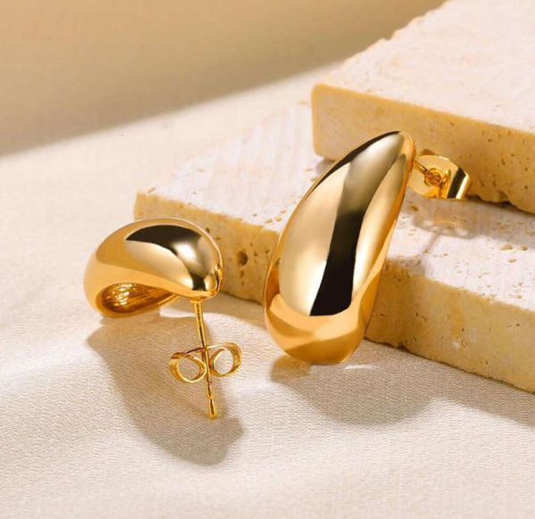 2024 brincos de aço inoxidável gota de água piercing de orelha para mulheres delicadeza moda orelhas jóias presente tendência entrega gratuita 2023