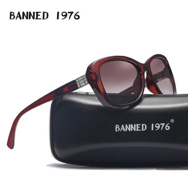 Güneş gözlükleri trend kadınlar kutuplaşmış güneş gözlükleri basit moda bayanın uv400 fotokromik serin sürüş güneş gözlükleri vintage orijinal gafas yq240120