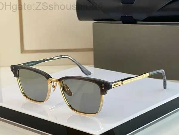 Brille Sonnenbrille Rahmen Kopf Damen Luxus Herren Hochwertige quadratische getrimmte Metallsonnenbrille Mach Six Große übergroße ovale Schutzbrille Fahren Strand Sonne Großhandel N7AP