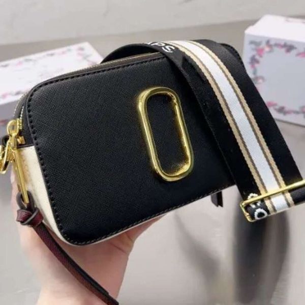 borsa firmata da uomo istantanea borsa fresca ed elegante marc Famous Camera piccola borsa a tracolla mini jacobs tracolla da donna fibbia in metallo perfetto restauro con scatola sacchetto per la polvere mm