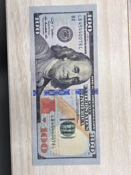 Kopieren Sie Geld, tatsächliche Größe 1:2, kreative Nachahmung, gedruckte Dallor-Note Grjxq