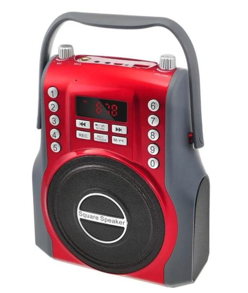 Lautsprecher EONKO L398 30W Multimedia-Quadratlautsprecher mit Bluetooth TF USB FM AUX Freisprech-Recorder 3,5 mm/6,5 mm Klinke für E-Gitarre