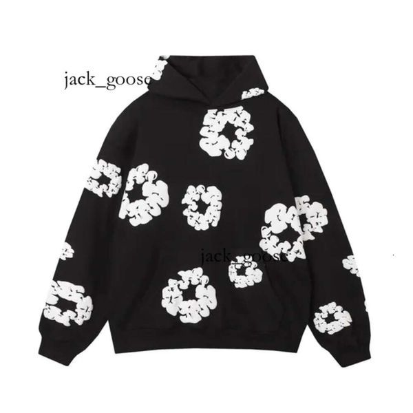 Denim Bag Designer Hoodie Jogginghose Herrenhose Essentialshoodie Movement Flower Sweat Suit Jogginghose Sweatsuits Grün Rot Schwarz Hoodie Tear Jeans 961