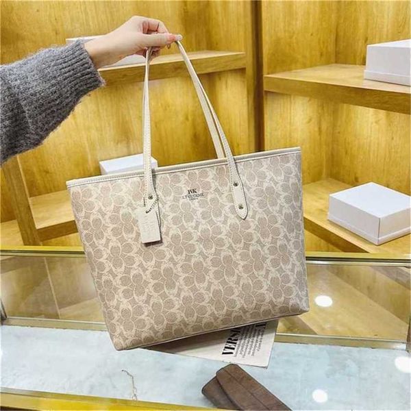 Nova bolsa feminina de alta capacidade de um ombro moda versátil bolsa de compras clássica tendência 1rb 70% de desconto na venda on-line