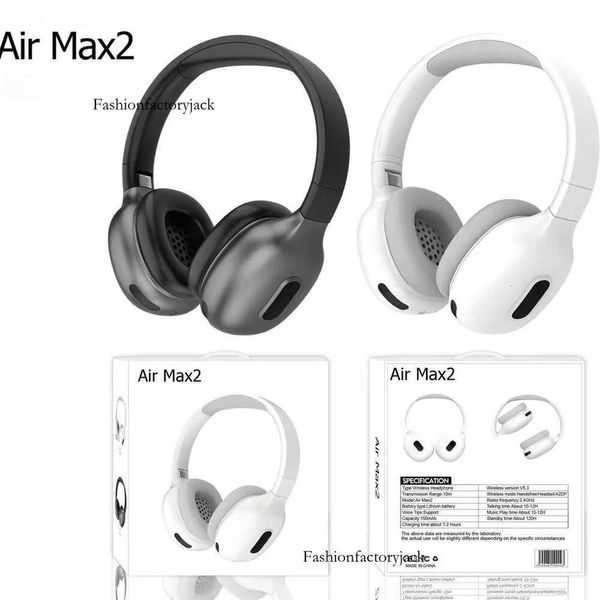 Air Max2 Cross Border Новые наушники Bluetooth с головным креплением 5,3 Спортивные минималистичные стильные беспроводные наушники для вызова музыки