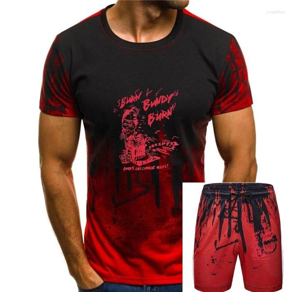 Fatos de treino masculino Burn Bundy Ted Execution Day Serial Killer True Crime Camiseta unissex estilo livre