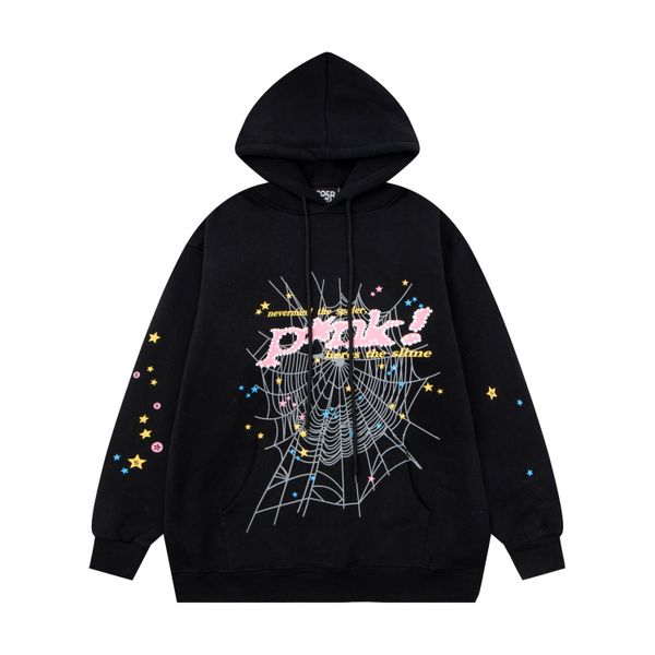 Männer Hoodie beste Qualität Spider Hoodie Designer-Trainingsanzug Männer rosa Spinne Herrenkleidung sp5der 55555 Baumwolle bequeme Damenbekleidung A119 4H34