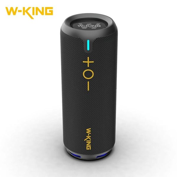 Alto-falantes Original WKING D320 IPX7 À Prova D 'Água Super Bass 30 W Poderoso Coluna de Música Ao Ar Livre Wireles Bluetooth Speaker para Camping e Bicicleta