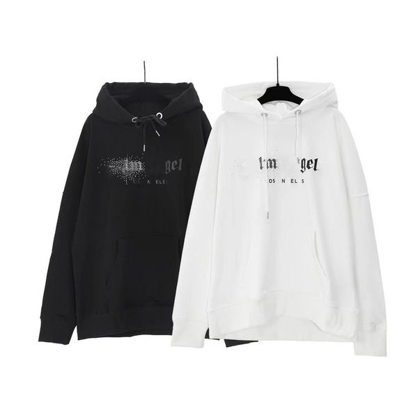 İlkbahar/Yaz Yeni Sweater Klasik Mektup Erkekler ve Kadınlar İçin Sıcak Elmas Kapüşonlu Hoodies Hoodies Hoodied Dışarı Gevşek Kazaklar Uzun Kollu Üst Giysiler