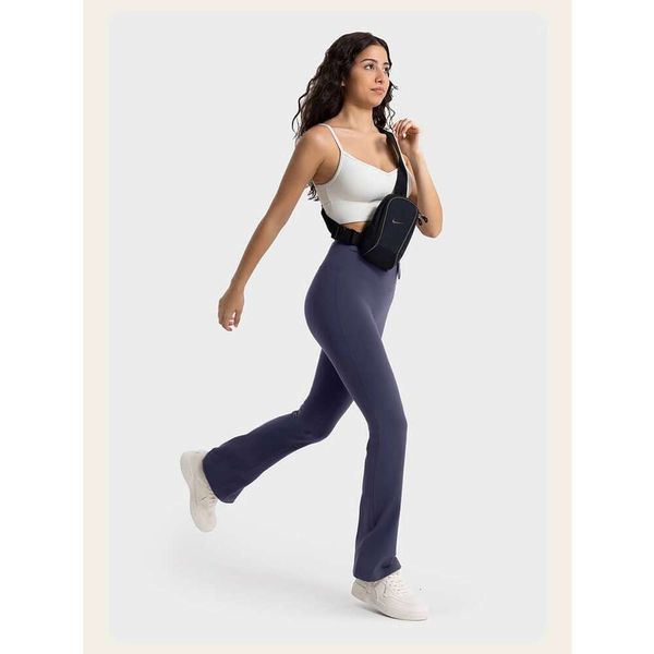 Lu pant alinhar limão yoga leggings cintura alinhar mini v queimado caminhadas correndo collants suporte lombar ll lu jogger