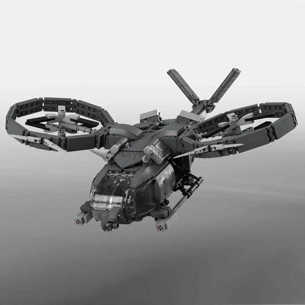 Блоки Gobricks MOC RDA SA-2 Samson Avatar Bricks Вертолет Aerospatiale Fighter Building Block Kit Развивающие игрушки для подарков 240120