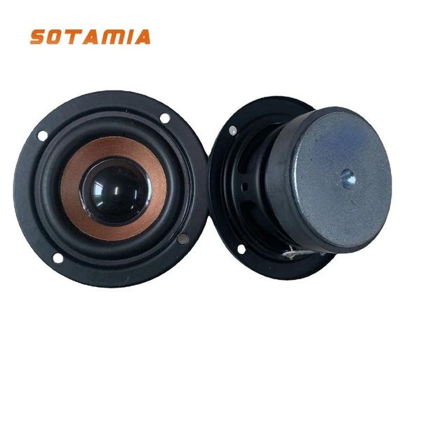 Alto -falantes Sotamia 2pcs amplificador de som de áudio 4 ohm 5w Mini Full Range Loudspeaker Diy Home Music Portable Bluetooth Speaker