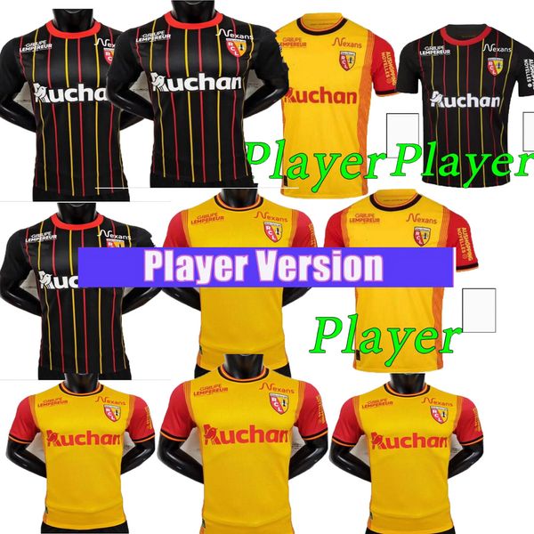 Maillot RC LeNs 2023/2024 Voetbalshirts man Kit Champions League Voetbalshirts Foot Home Away Derde 3e 23 24 Spelerversie SOTOCA FOFANA BUKSA PEREIRA DA COSTA