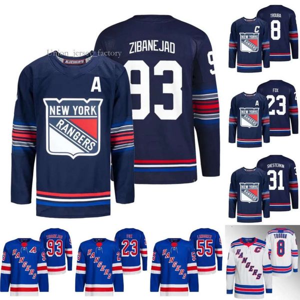 New York Mika Zibanejad Rangers Jersey Vladimir Tarasenko Jimmy Vesey Ryan Lindgren Barclay Goodrow Vincent Trocheck Filip Chytil Jacob Trou 2263