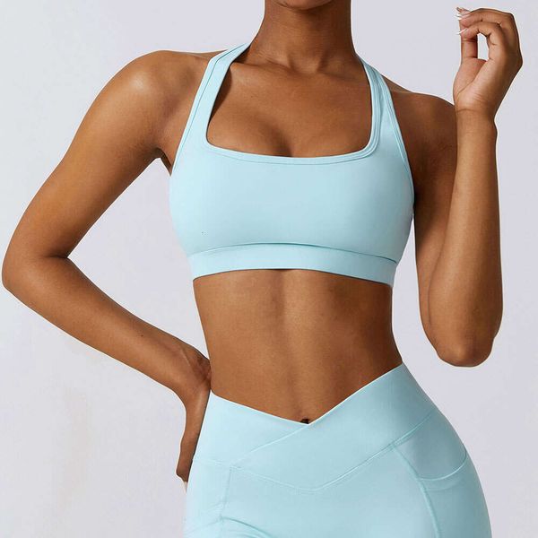 Lu Lu Align Lemon Mulheres Alto Suporte Impacto Fitness Runing Push Up Gym Yoga Top Halter Sutiã Esportivo orkout Roupas Push-up Espartilho Acolchoado Activewear