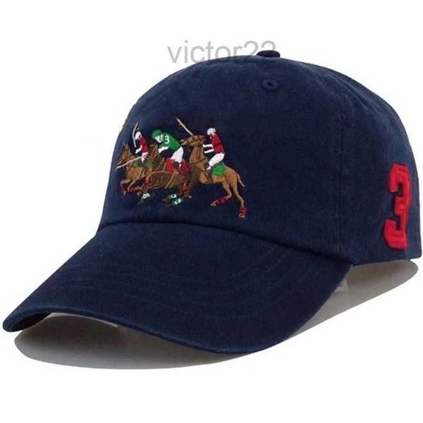 2024 Polo Caps Designer di lusso Cappello da papà Berretto da baseball per uomini e donne Marche famose Cotone regolabile Teschio Sport Golf Cappello da sole curvo 5m1l