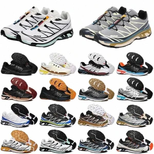 Solomon xt6 Advanced Athletic Shoes Triple Black Mesh Wings 2 Branco Azul Vermelho Amarelo Verde Speed Cross Homens Sapatos para caminhada ao ar livre