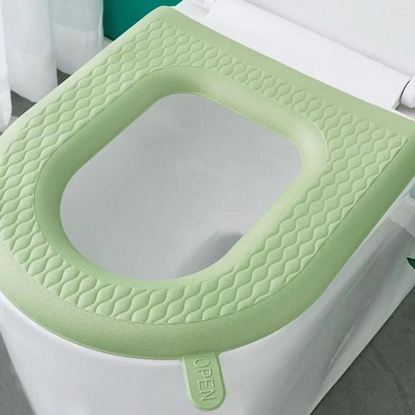 Coprisedili per WC Coprisedili in silicone impermeabili per la casa Accessori per il bagno Cuscino