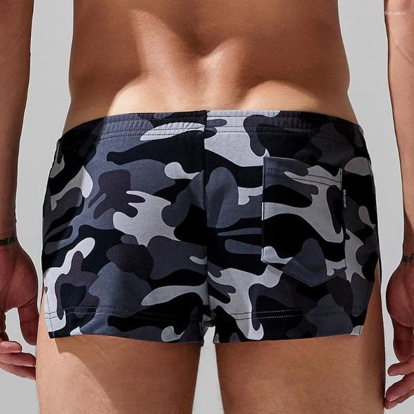 Unterhosen Daily Holiday Home Boxershorts Shorts Badebekleidung Höschen Unterwäsche Herren Sexy Weiche Niedrige Taille Männliche Mode