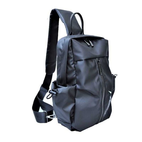 Jugend männer Student Neue Wasserdichte Koreanischen Stil Schulter Trendy Gefaltete Brust Tasche Freizeit Multifunktionale Kleine Umhängetasche