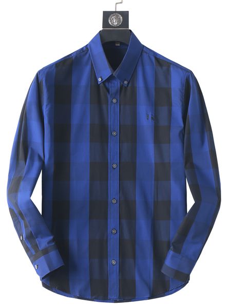 Camisa masculina Camisa de designer Camisa masculina casual camisa de botão camisa formal de negócios casual manga longa camisa masculina respirável roupas tamanho asiático M-XXXL