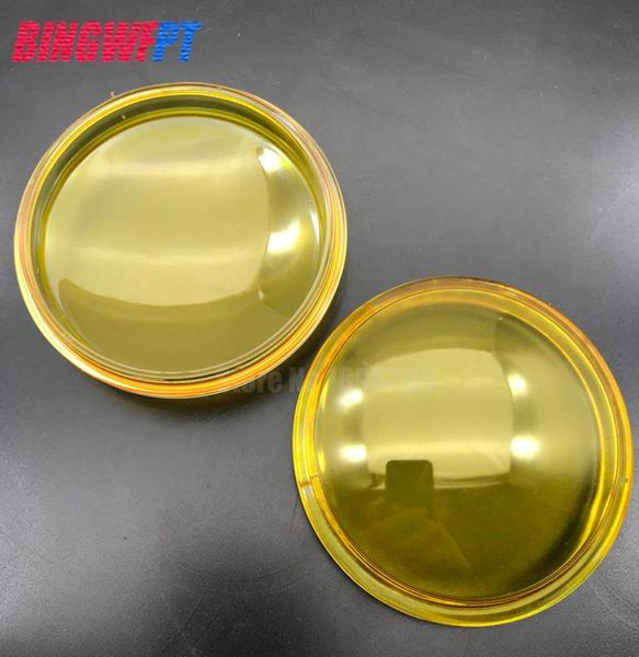 2 lâmpadas de luzes de neblina redondas, diâmetro 90mm, vidro amarelo antiembaçante, vidro temperado para nissan pathfinder qashqai armada pixo d40 captador1414949