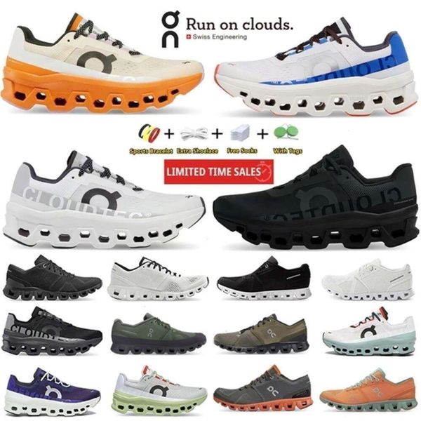 Designer uomo su scarpe casual deisgner couds x 1 scarpe da ginnastica da corsa Feder allenamento e croce Nero Bianco Ruggine Traspirante Sport allacciatura Jogging traini