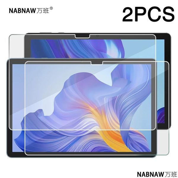 Tablet-PC-Displayschutzfolien, 2 Stück, HD, kratzfest, gehärtetes Glas, Sn-Schutz für Honor Pad X8 Agm3W09Hn 10,1 Zoll Lite 9,7 Drop Del Ot6Ty