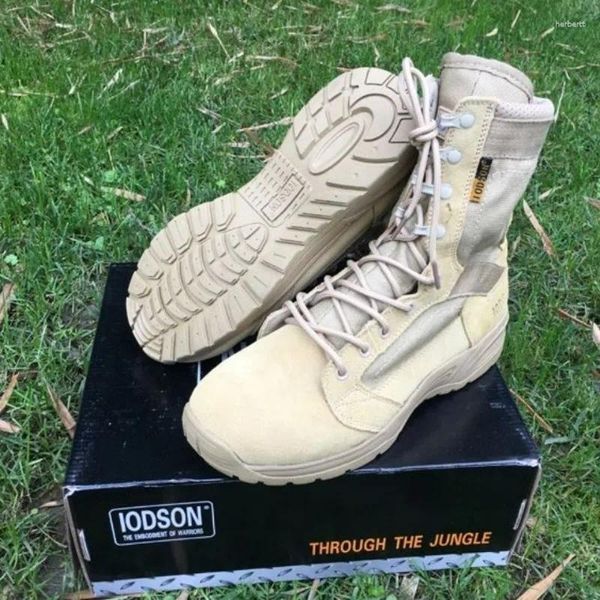 Botas 2024 Combate Militar Homens Anti Slip Exército para Homem Moda Caça Sapato Mens Outdoor Tactical Shoes