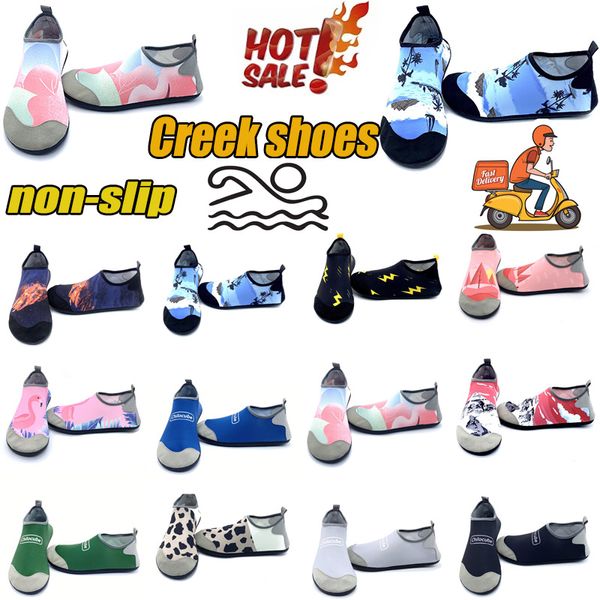 Sandalen Männer und Frauen Schnelltrocknende Watschuhe Barfuß Schwimmen Sport Wasserschuhe Outdoor Upstream Beach Sandalen Couple Creek Schuhe Größe 35-46