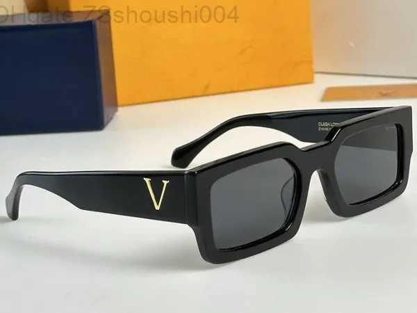 5A gözlük L Z1910E Çatışma Düşük Kare Çerçeve Güneş Gözlüğü İndirim Tasarımcı Gözlük Erkekler için Kadınlar% 100 UVA/UVB Gözlüklü Bag Kutusu Fendave Z1955W WAG5