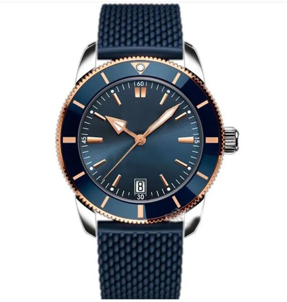 Top AAA Bretiling Marca de Luxo Super Ocean Marine Heritage Watch Dois Tons Data B01 B03 B20 Calibre Índice de Movimento Mecânico Automático 1884 CmnX Homens Relógios de Pulso