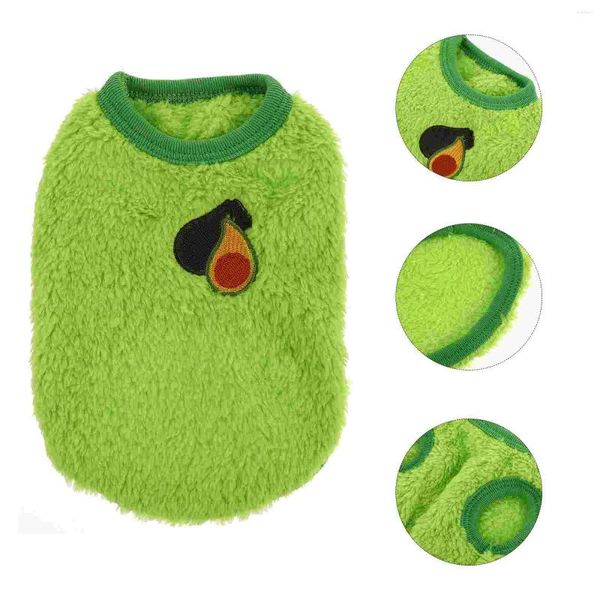 Abbigliamento per cani Gilet Abbigliamento Abbigliamento per piccoli animali domestici Porcellino d'India Costume invernale Canotta Cappotto per animali Fornitura calda Continua a stampare