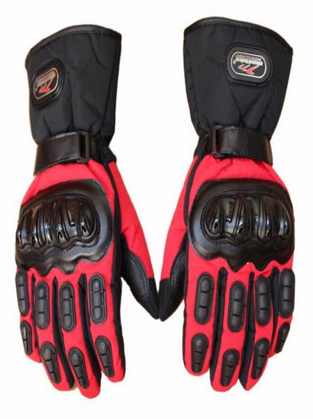 Nuovi guanti da moto impermeabili spessi MADBIKE caldi guanti da moto antivento invernali invernali caldi nero blu rosso taglia M L 4489942