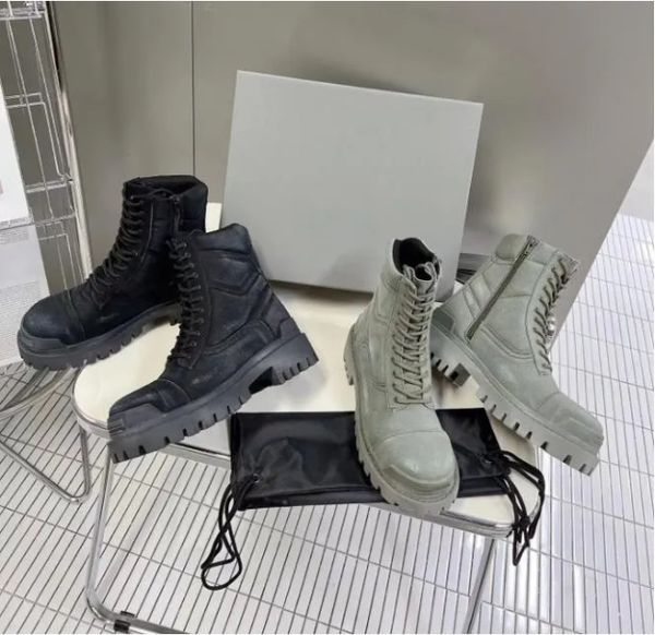 Strike Boots Combat Boots осень и зимние стили дизайнерские любители сапоги классики ретро, мужчины, женщины высокие Knight Boots Fashion Boots ковбойские сапоги2024